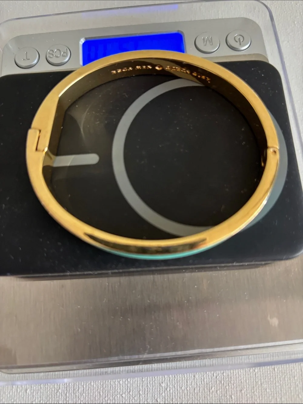 kate spade Gold-Tone Bracelet with Turquoise Enamel Inlay - Picture 3 of 3